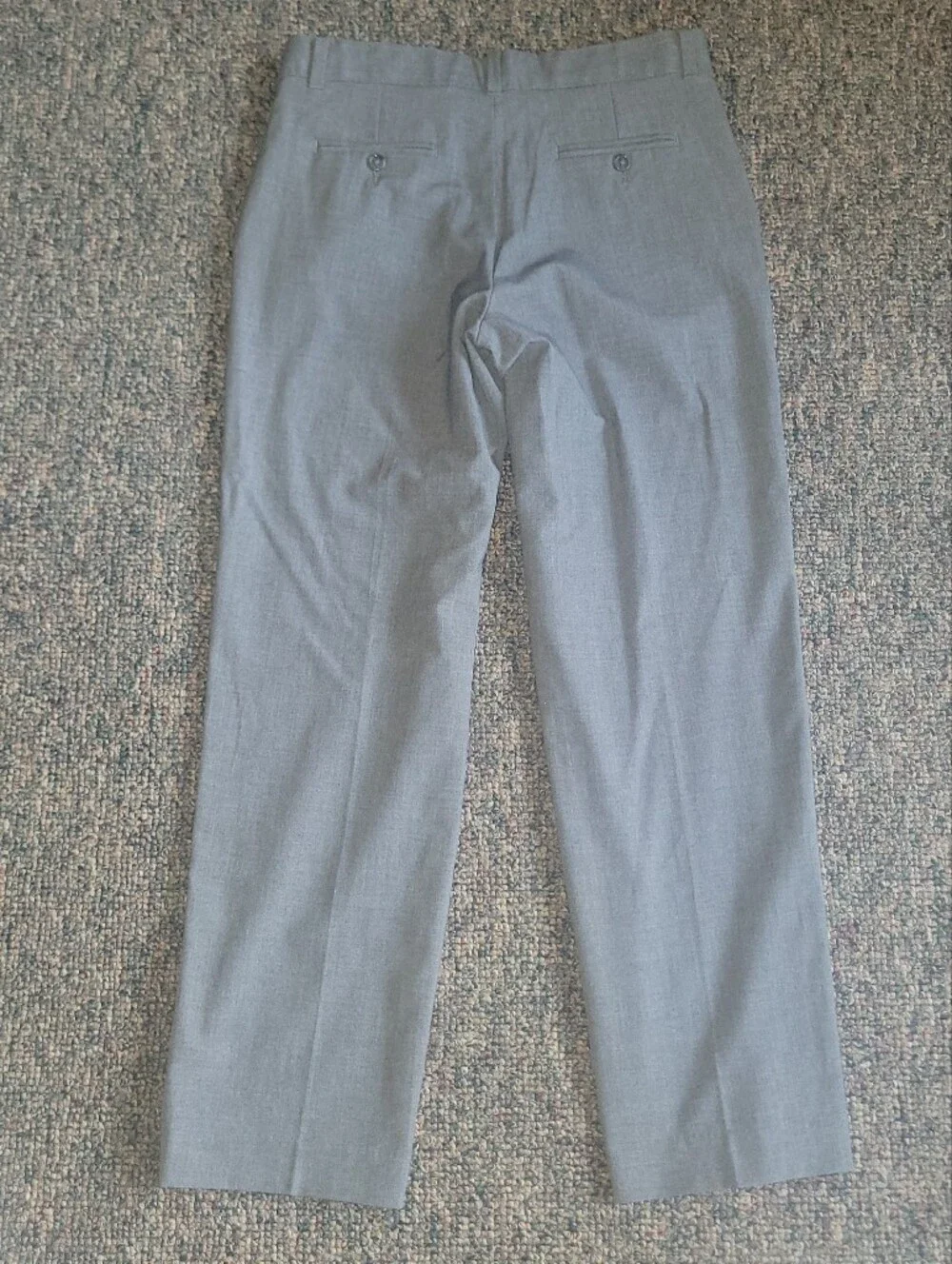 Calvin Klein Boys Gray Dress Pants